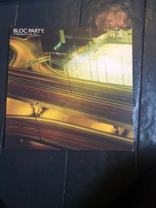 A Weekend In The City Vinyl Lp (bloc Party - 2007) Webb120lp Rare