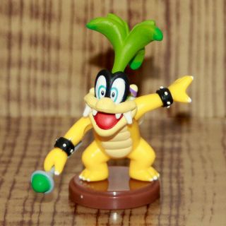 Choco Egg Mario Bros.  Wii Iggy Koopa Figure Figurine Nintendo Japan