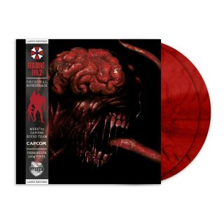 Resident Evil 2 Soundtrack Vinyl (limited Edition Deluxe Double 2lp Red Colored)