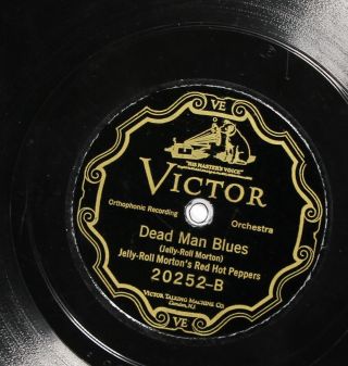 Jelly - Roll Morton / Dixieland Jug Blowers Victor 20415 V,  Pre War Jazz 78