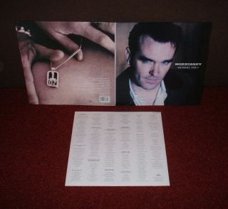 Morrissey Vauxhall And I Lp 1994 Parlophone 1st,  Inner Rare Smiths