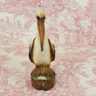 Wood Carved Pelican 9 