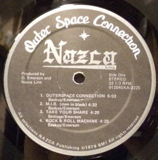 Nazca Line - Outer Space Connection - Private Press - Rock - 1979 3