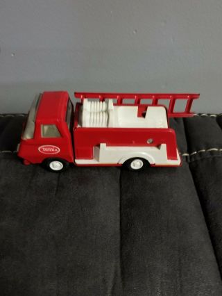 Tonka Mini Fire Engine Pumper Truck With One Red Ladder Vintage 1960s 6” Long 2