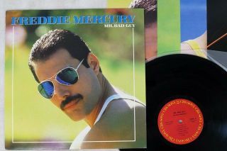 Freddie Mercury Mr.  Bad Guy Cbs/sony 28ap 3030 Japan Bonus 3photos Vinyl Lp