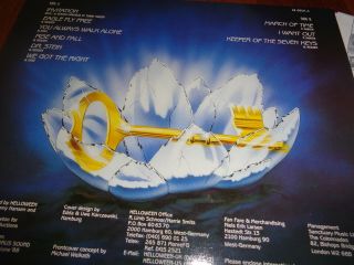 Helloween ‎– Keeper Of The Seven Keys - Part II.  org,  1988.  Noise.  first press 4