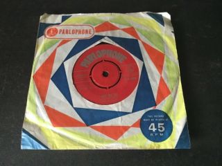 The Beatles 45rpm Love Me Do 1962 Red Label Parlophone R 4949 Uk 2nd Press 1g 1g