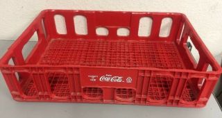 Coca - Cola Red Plastic Collector Vintage Delivery Tray