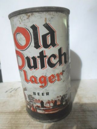 1950`s Old Dutch_maier Brewing Co.  _ Flat Top Beer Can - [read Description] -