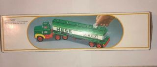 Hess 1984 Fuel Oil Tanker Toy Truck Bank With Card 1984 Hess Truck 2