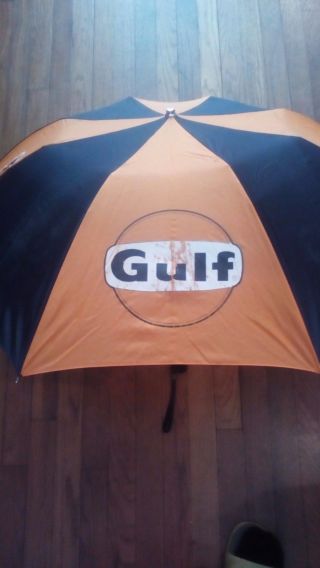 Vintage Gulf Oil Co.  Baltimore Orioles Umbrella
