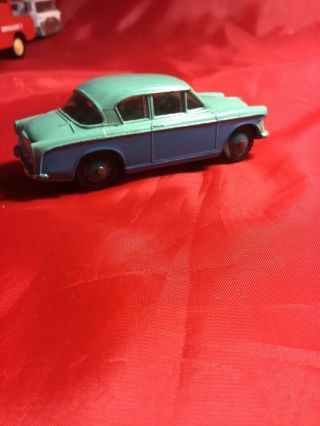 Vintage Dinky Toys Sunbeam Rapier 166 England Blue & Green