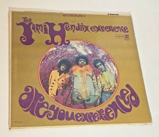 The Jimi Hendrix Experience - Are You Experienced Lp Tri - Color Label