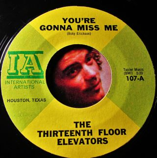 Rare 1966 Mono = 13th Floor Elevators = You 