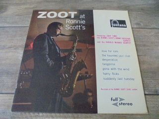Zoot Sims - Zoot At Ronnie Scott 