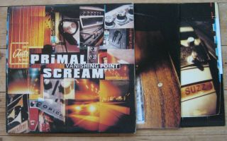 Primal Scream Vanishing Point X 2 Vinyl Record Lp Creation Crelp 178 1st Uk 1997