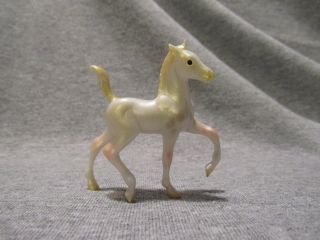Breyer 5989 Pearlescent Pink Trotting Foal From Princess And Carriage Set 1