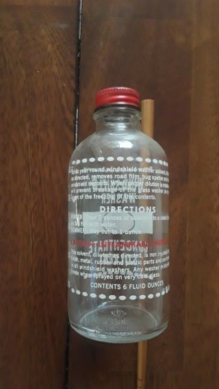 sohio motor oil can,  40 wt.  & Sohio Windshield Washer Concentrate Jar 1950 ' s? 8