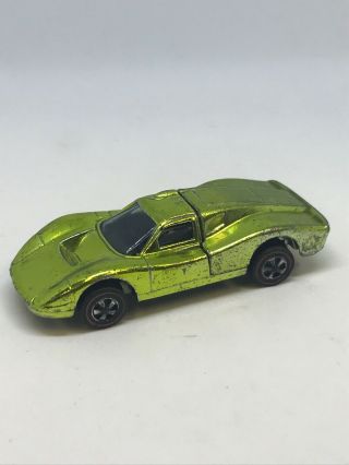Hot Wheels Redline 1969 Ford Mk Iv Spectraflame Lime Green All 14