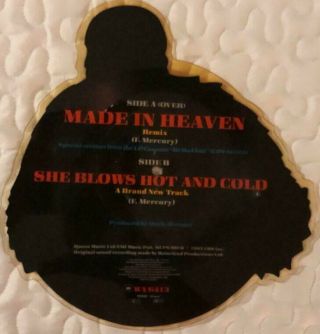 Queen Picture Disc Vinyl Lp,  Freddie Mercury Made in Heaven,  WA 6413 2