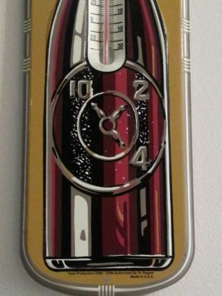 Vintage Dr.  Pepper Thermometer Advertising Sign 5