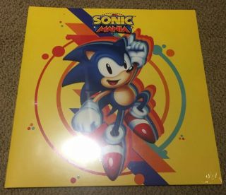 Sonic Mania Vinyl Record Album Limited Edition Splatter