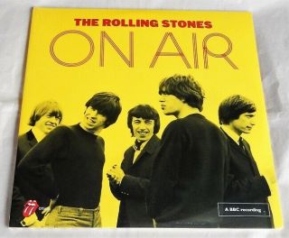 The Rolling Stones On Air 2 Lp 180g Yellow Vinyl Set 2017 Factory
