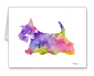 Scottish Terrier Note Cards With Envelopes