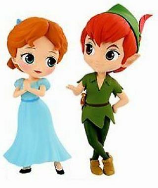 Disney Characters Q Posket Petit Fantastic Time Wendy,  Peter Pan Japan
