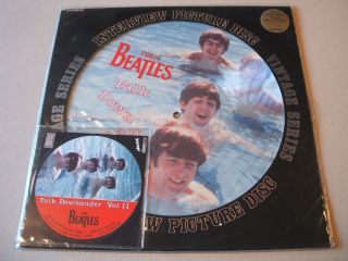The Beatles ‎ Talk Downunder Vol 2 Vinyl Lp Picture Disc,  Compact Disc Rare