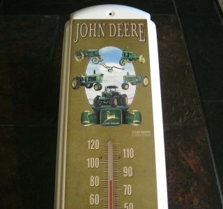 Vintage 1997 John Deere 160 Years 17 " Thermometer 1837 - 1997 Exc.  Cond.