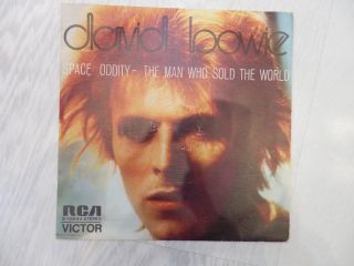 David Bowie - Space Oddity / The Man Who The World Spanish 1973 7 "