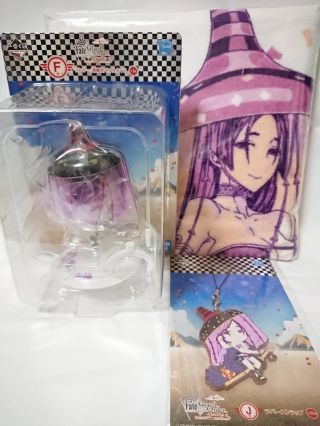 Fate/grand Order Fgo Raikou Minamoto Ichiban Kuji F I J Figure,  Towel & Straps