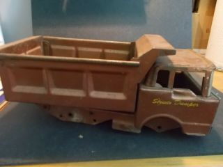 Vtg Structo Coe Dump Truck,  But Good,  Or Restore Your Truck