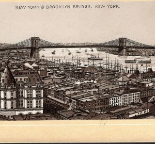 Brooklyn Bridge 1890 