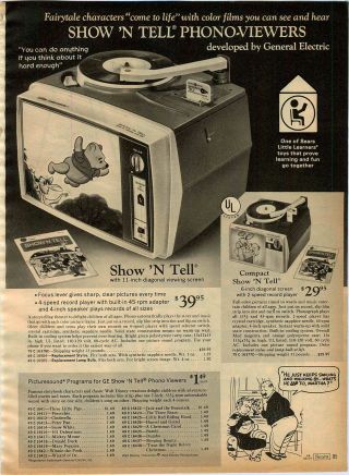 1972 Advertisement Ge Show 