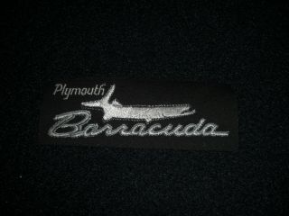 Plymouth Barracuda Cuda Patch Vintage 1980 