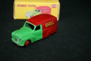 Dinky Toys Meccano Eng Yr 1959 Numbered 470 Rare Austin Van Shell/bp Vgood Cond