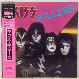 Kiss " Killers ",  1982,  1 - Lp (japan,  Obi)