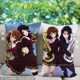 Anime Hibike Euphonium Cushion Bedding Dakimakura Pillow Case Gift 35 55cm Cx2
