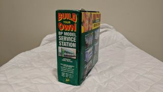 BP Model Service Station Build Your Own Work Shop Car Wash Edition NIB 4