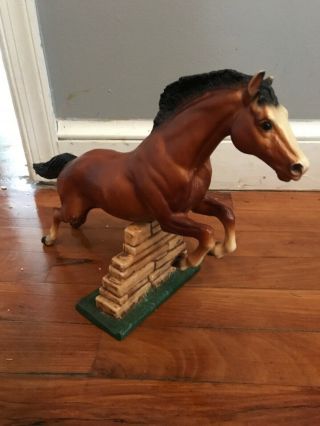 1965 To Early 1970s - Vintage Breyer “jumping Horse” “stonewall” Mold/ Model 300