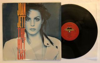 Joan Jett - The Hit List - 1990 Us 1st Press (ex) In Shrink Ultrasonic