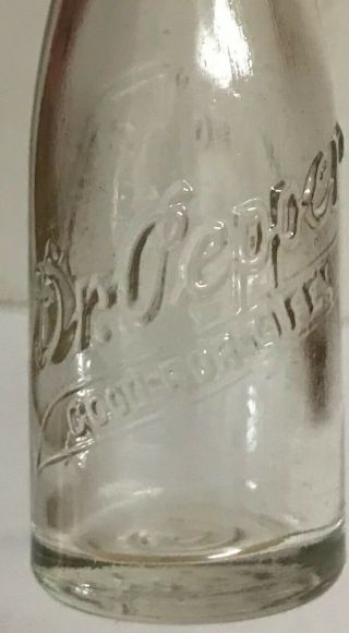 Dr Pepper Soda Mini Bottle - Embossed