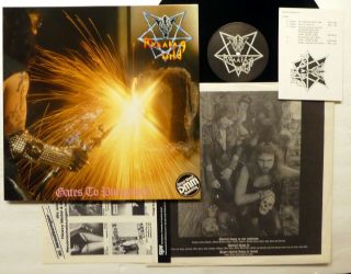 Running Wild Gates To Purgatory Lp - Noise Germany 1984 Heavy Metal Rp205