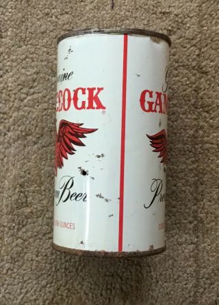 Old Gamecock Premium Beer Can Cumberland MD Brewing Advertising 2