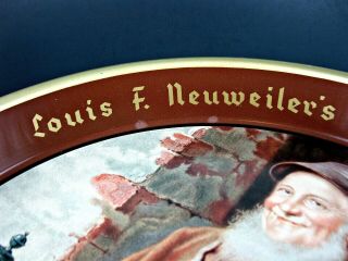 Vintage LOUIS F NEUWEILERs SONS PILSNER BEER SERVING TRAY Cream ALE Porter 4