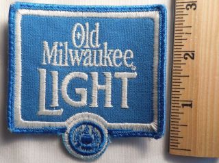 Old Milwaukee Light Patch (beer,  Alcohol)