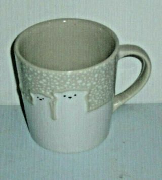 Starbucks 2016 Polar Bear White Mug Winter Snow Mug Cup 12 Oz