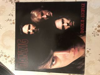 Rare Danzig Ii Lucifuge Lp Vinyl 1990 Uk Pressing Def American Misfits